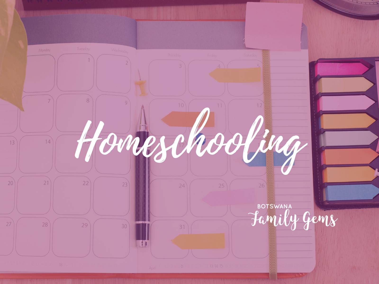 Homeschooling schedule